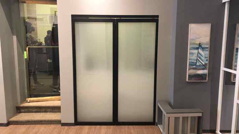 Interior sliding door