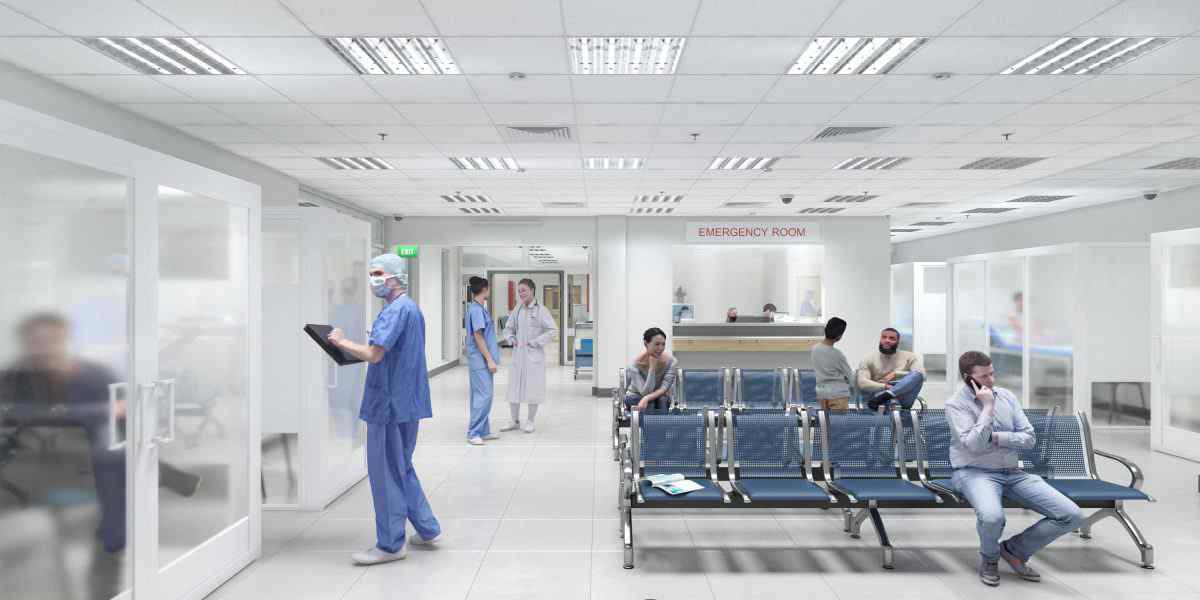 Medical facility space wall dividers