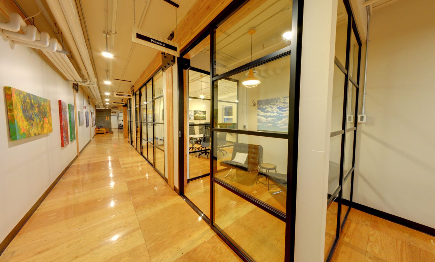 coworking qubiglass office fronts with glass walls