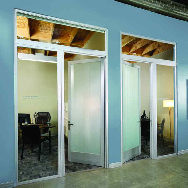 Modern Glass Swing Doors Custom