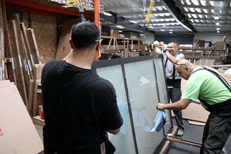 sliding door factory