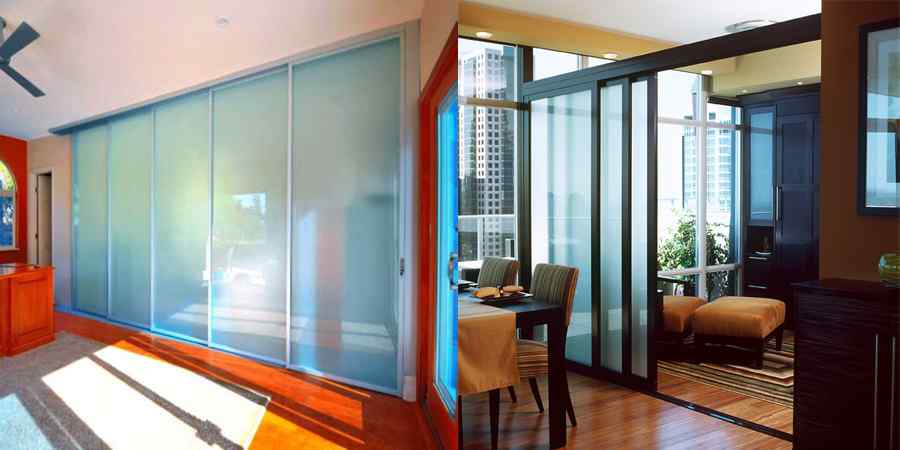 Residential living space divider