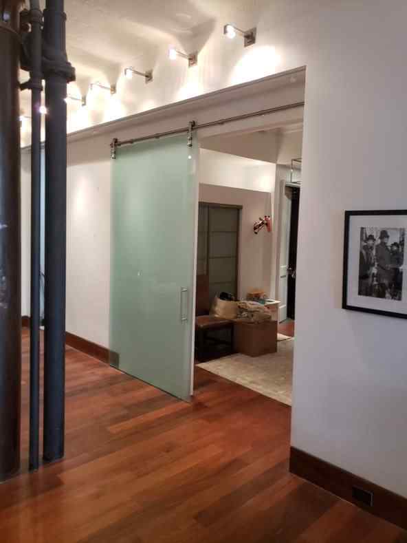 sliding door room divider