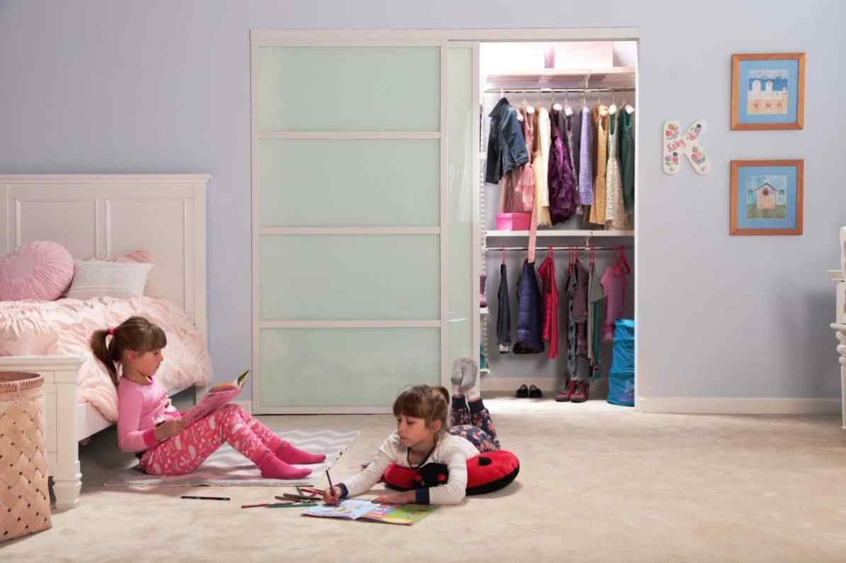 kids closet safe laminated glass sliding closet doors