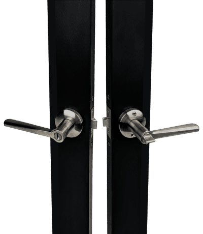 residential locking lever swing