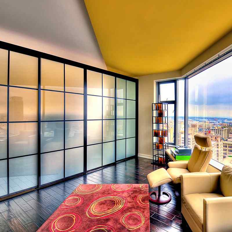 Custom Glass Room Dividers Modern