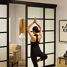 meditation room wall divider