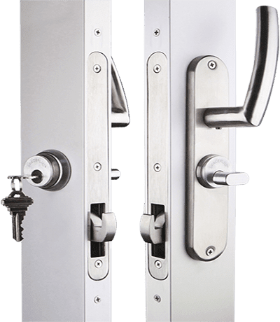 sliding door mortise latch ada