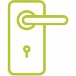 icon of door lock